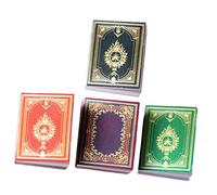 Sosoport Mini Classical Books Pcs Miniature Bible Models Decorative Books for Mini House Safe Paper Boys and Girls Toy Photo Props