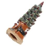 Sosoport Miniature Ceramic Statue for Aquarium Decor Fish Tank Landscape Decoration Accessories