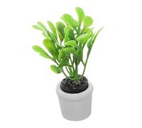 Sosoport Miniature Potted Plants for Dollhouse Decoration Table Centerpieces Home Decor Accessories with Various Plant Options for Enhancing Your Miniature Scene