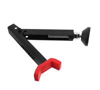 Sosoport Motorcycle Wheel Support Stand Dirt Bike Front Wheel Lift Stand Portable Off-road Maintenance Lift for Garage Workshop Red Frame