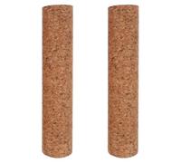 Sosoport Natural Cork Climbing Branches Decorative Wood Branch Elements 2pcs with High Water Absorption, 20cm Wooden Climbing Logs for Reptiles and Bearded Dragons for Lizard Tank