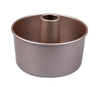 Sosoport Non-Stick Carbon Steel Live Bottom Cake Mold Baking Pan for Sponge Hurricane Cheesecake Anode Treated Corrosion-Resistant Bakeware Tray