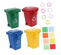 Sosoport Parrot Training Educational Toy Abs Color Sorting Bin for Brain Stimulation and Organizing Colours, Bird Puzzle Training Plaything for Cockatiel and Small Birds Random Color