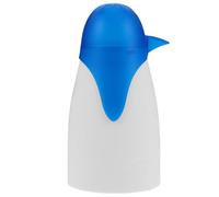 Sosoport Penguin Refrigerator Oven Steam Cleaning Bottle Microwave Steam Cleaner inside Oven Blue Pp Material Adorable Design Quick Cleaning for Family Kitchens