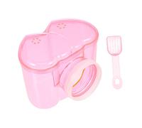 Sosoport Pet Hamster Bath Tub Acrylic Hamster Bathroom Accessory for Pets Easy to Assemble Hamster Washroom Fun and Functional Hamster Sauna Basin Pet Supply for Hamsters