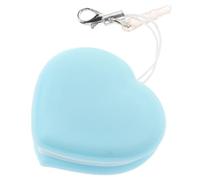Sosoport Phone Screen Cleaner Convenient Hanging Design Heart Shaped with Silicone Material and Pp Rope, Portable Eyeglass Cleaner for Carrying and Cleaning for Screens and Lenses