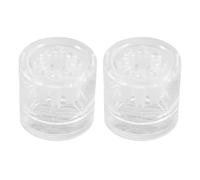 Sosoport Planarian Flatworm Aquarium Catcher Trap 2 Pcs Acrylic Worms Trap with 8 Holes for Fish Tank and Glass Vivarium Tanks, Easy to Clean and Removes Planaria without Chemicals