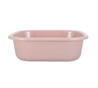 Sosoport Plastic Wash Basin for Bathroom Use, Rectangular Small Wash Basin with Thickened Construction and Rounded Edges, Stable Foundation for Hand Washing Clothes and Foot Soaking