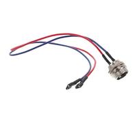 Sosoport Popcorn Maker Replacement Wiring Accessory 2-Hole Electrical Connector for Commercial Popcorn Machine Repair and Wiring Harness Suitable for Concession Stands and Festivals