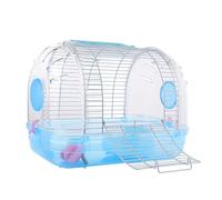 Sosoport Portable Hamster Cage Handle Carrying Box for Hamsters Chinchillas and Small Animals Colorful Choices for Mobile PET Experiences Random Color