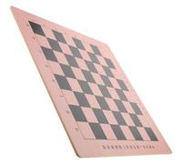 Sosoport Portable Wooden Chess Board for Home Use Travel Compatible with Various International Checker Games Elegant Design Reliable Stability for Enjoyable Play