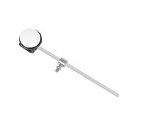 Sosoport Professional Black Kick Drum Pedal Hammer Felt and Steel Head for Drum Practicing Featuring Stable Characteristics and Easy to Install Accessory