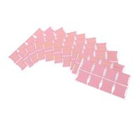 Sosoport Pu Leather Bible Tabs 80 Pieces Pink Index Tabs with 66 Numbered and 14 Blank Labels, Bible Page Markers and Reading Bookmarks for Women’s Study and Journaling