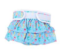 Sosoport Puppy Protective Pant Dog Sanitary Pantie Easy Put on off Washable Dog Diapers