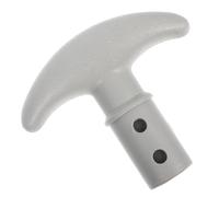 Sosoport PVC Kayak Paddle Grip Replacement Ergonomic T Shaped Handle for Canoeing Lightweight Portable Oar Part Compatible with Various Paddles for Water Adventures