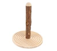 Sosoport Rabbit Feeder Wooden Hay Rack Straw Manger Safe Edges for Rabbits Guinea Pigs More