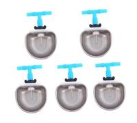Sosoport Rabbit Water Fountain 5pcs Drinker Bowl Automatic Waterer Large Size Easy Install
