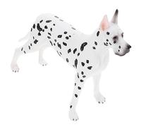 Sosoport Realistic Dalmatian Dog Model Figurine for Animal Decor, Lifelike Plastic Puppy Ornament for Pet Lovers and Collectors, Simulated Dog Model for Home and Office Display