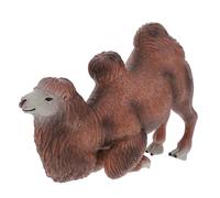 Sosoport Realistic Desert Camel Figurine Model, Brown Solid Resin Camel Sculpture for ’ Educational Play and Home Décor Accent, Suitable for Desktop Display and Animal Collection
