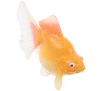 Sosoport Realistic Floating Aquarium Fake Fish for Educational Life Learning Decor Plastic Goldfish Ornament for Fish Tank Decoration and Cognitive Skill Development