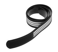 Sosoport Reflective Car Rear Bumper Tape High Brightness Night Visibility Safety Strips Absorbing Scratch Stickers for Trunk Protection White Easy Installation