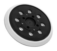 Sosoport Replacement Backing Pad for Sander 8 Hole Hook and Loop Sanding Pad with 4 Eye Installation Design Polyurethane Material for Wood Polishing and Quick Sanding