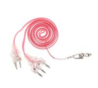 Sosoport Replacement Fencing Body Cord with 3-pin Copper Wire Terminals, Pvc Coated High-performance Conductivity Cable for Matches and Critical Practices in Fencing Sports Equipment