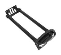 Sosoport Replacement Suitcase Handles with Secure Locking System Retractable Aluminum Alloy Telescopic Luggage Handles for Travel Modern Black Plastic and Metal Folding Luggage