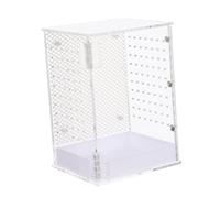 Sosoport Reptile Breeding Box Acrylic Critter Keeper Breathable Easy to Observe and Clean for Snails Tarantulas Mantis Geckos Small Pets