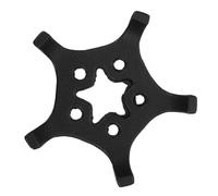 Sosoport Retro 5-pointed Star Shape Iron Teapot Stand Holder with Heat Insulation for Kettle and Teapot, Sturdy Black Pot Stand Protecting Desktop, Suitable for Home and Outdoor Use