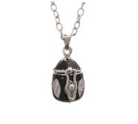 Sosoport Retro Water Drop Shape Openable Pendant Necklace Memorial Ashes Keepsake Charm for Pets and Loved Ones Rust Cremation Jewelry with Shining Black Finish Memorial Gift