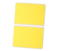 Sosoport Reusable Plastic Taekwondo Breaking Board Thick Yellow for S Training and Level Assessment Professional Practice Board for Taekwondo Skill Improvement