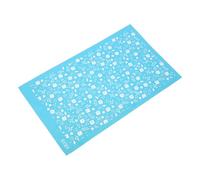Sosoport Reusable Silk Screen Printing Stencils with Floral Pattern for Polymer Clay and Modeling Clay, Polyester Material, for DIY Home Decor and Crafting Projects