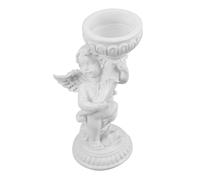 Sosoport Roman Column Sculpture Pedestal Stand with Sphere Display Base Classic Greek Ornament Display for Home Wedding Table Indoor Decoration Lightweight Easy to Clean