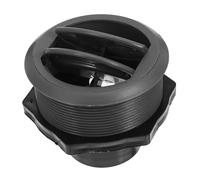 Sosoport Round Air Conditioning Vent Deflector for Rv Bus Trailer Louvered Dashboard Outlet Quick Installation Space Saving Design Efficient Temperature Control