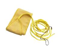 Sosoport Saxophone Cleaning Cloth for Flute Portable Instrument Maintenance Wiping Cloth Weighted Rope for Music Practice