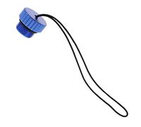 Sosoport Scuba Diving Tank Valve Protective Cap Blue Threaded Air Gas Valve Cover for Diving Equipment Dust and Water Resistant Easy Installation Compatible with Sidemounted Gas Bottles and