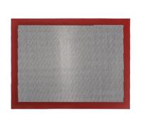 Sosoport Silicone Bake Liners Non-Stick Perforated Baking Mat with Breathable Fiberglass Mesh Heat-Resistant Pastry Bread Baking Sheet for Cookies Dough Kneading and Oven Use