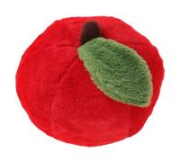 Sosoport Simulation Apple Pillow Plush Cushion Decorative Fruit Pillow for Sofa and Bed Decor Kawaii Apples Plush Artificial Fruits Realistic Looking