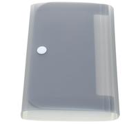 Sosoport Small Grey Accordion File Folder Organizer, Multi-Layer A6 Expanding Document Wallet for Travel, Receipt and Birth Certificate Holder, Compact Money and Document Organizer