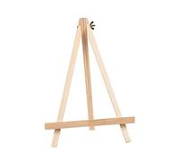 Sosoport Small Wooden Mini Easel Stand Lightweight Tabletop Tripod Bracket for Painting Display Photo Frame Holder for Beginners Students Art Classes