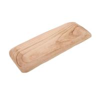 Sosoport Solid Wood Rectangular Serving Platter for Kitchen Counter and Coffee Table Hand-polished Wood Tray for Breakfast Snacks Fruit Cheese and Dessert Versatile Decorative Farmhouse