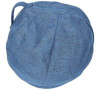 Sosoport Stability Ball Cover Fitness Ball Protector Linen Cotton Blend Washable with Carry Handle Modern Decorative Design for Home Gym Yoga Supplies