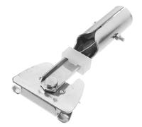 Sosoport Stainless Steel Mop Bar Clamp Adapter Replacement Chuck for Effortless Cleaning Compatible with Various Mop Handles Easy Assembly with Comfortable Grip