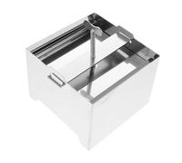Sosoport Stainless Steel Tofu Press with Dual Function for Homemade Tofu and Cheese Mold for Firm Texture Traditional DIY Bean Curd Making Tool for Kitchen Use