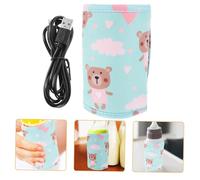 Sosoport Strifee Milk Warmer Portable Bottle Warmer Insulation Bottle Sleeve USB Heating Car Charging Milk Thermal Bag