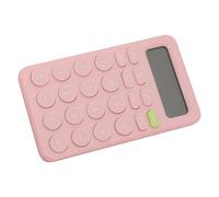 Sosoport Student Calculator 8-Digit Basic Digit Display Calculator for Office, Home, and School Use Pink Candy Color, Portable Learning and Accounting Tool