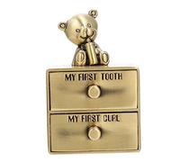 Sosoport Teeth Storage Box for Boys and Girls Deciduous Tooth Holder for Fetal Memory and Organizer Newborn