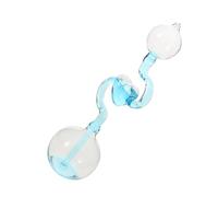Sosoport Temperature Sensitive Hourglass Decoration Creative Liquid Timer Glass Energy Transfer for Home Table Decor for Office Thinking and Science Experiment