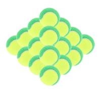 Sosoport Tennis Training Props 20pcs Mini Tennis Balls Interactive Dog Toy for Beginners for Pet Entertainment Training Photography